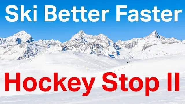 Ski Better Faster hockey stop II