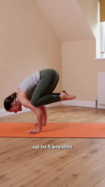 How to improve your crow pose #crowpose #crowposeyoga #yogaprogress #yogagoals