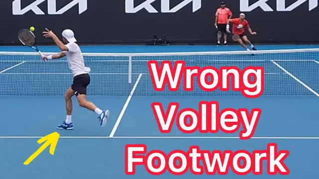 Stop Making This Volley Footwork Mistake (Detailed Tennis Technique Explained)