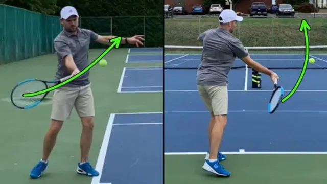 How To Hit A Topspin Forehand (Power And Control Tennis Technique)