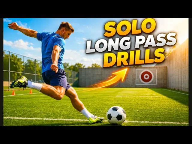 How To Practice Long Passing In Soccer Alone (Get Accurate Passes)
