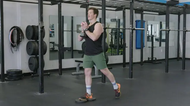 Front Foot (FFE) Elevated Dumbbell Split Squat