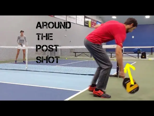 Around the Post Shot (ATP): Be Offensive Against Your Opponent's Angled Dinks