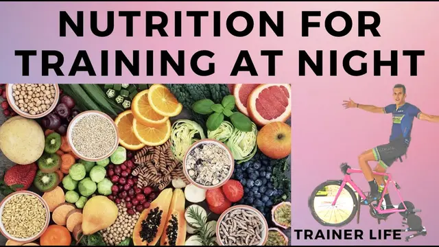 Cycling Nutrition Timing For Training at Night