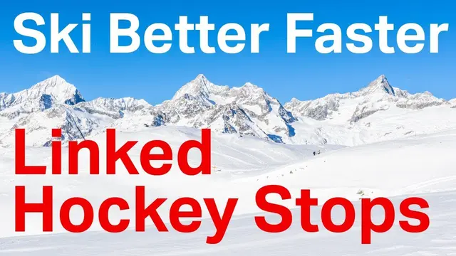 Ski Better Faster linked hockey stops
