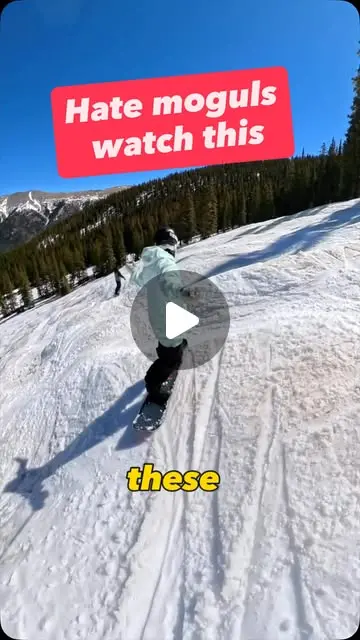 Riding moguls