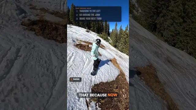 Hate riding moguls? I got you #snowboarding