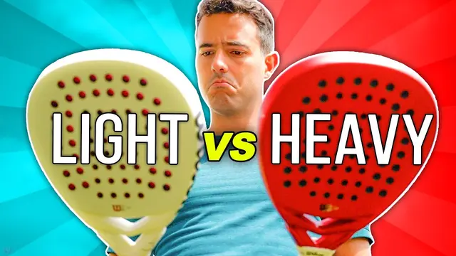 HOW TO CHOOSE THE WEIGHT OF A PADEL RACKET - the4Set