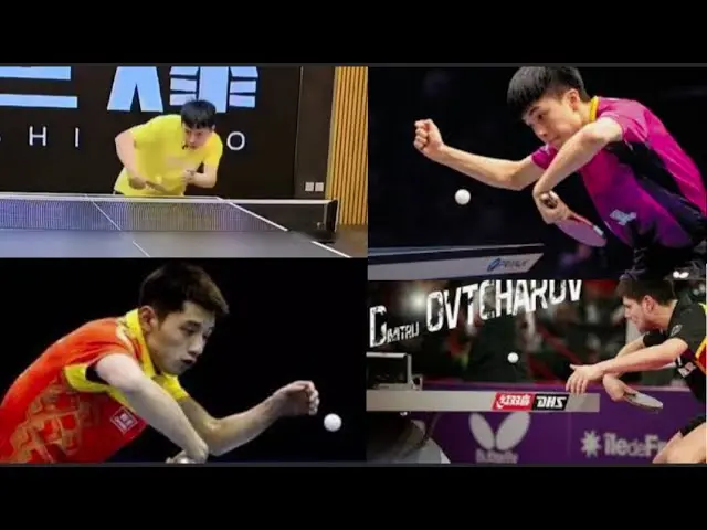 Fang Bo Demonstrates and Imitates the Backhand Flick Techniques of Famous Players