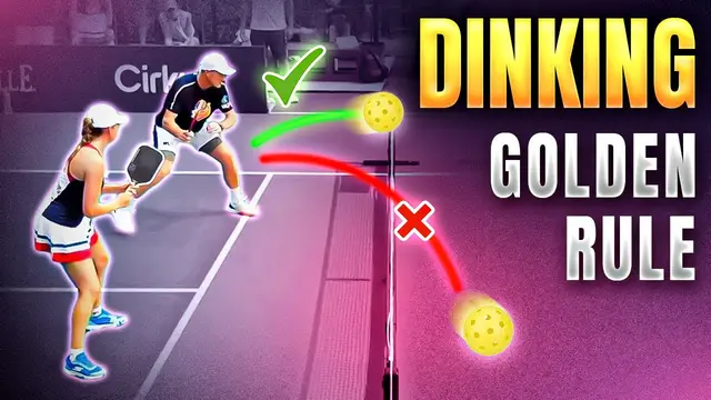 Learn Pickleball Dinking: Golden Rule Strategies