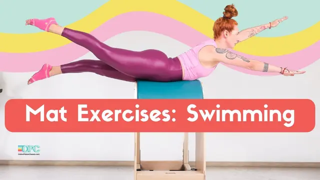 Mat Exercises: Swimming on the Ladder Barrel | Online Pilates Classes