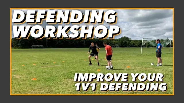 BODY SHAPE WHEN DEFENDING 1V1 | Defenders Workshop | Training121