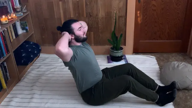 Am I Doing This Right?! | Pilates Neck Pull Exercise On The Mat | Beginner To Advanced Variations