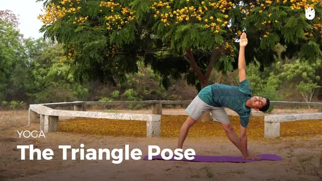 Learn the Triangle Pose - Trikonasana | Yoga