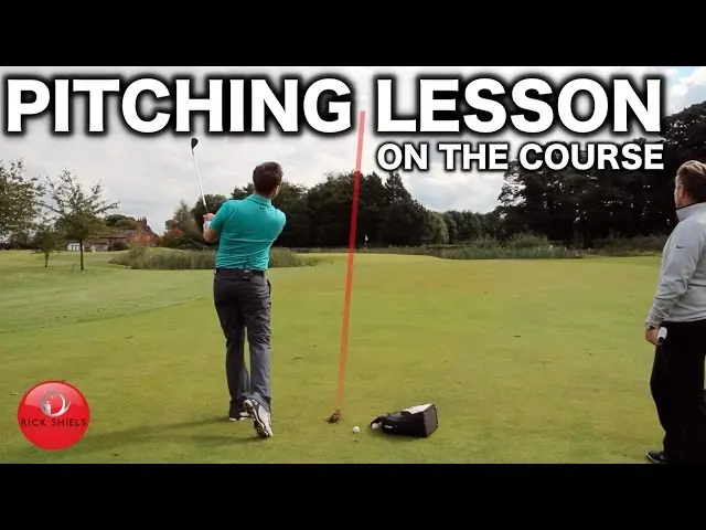 PITCHING LESSON ON THE COURSE!