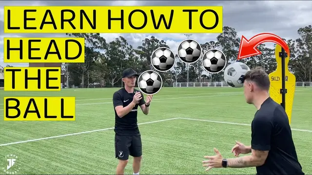 HOW TO: Head The ball Like Professional Footballers | Joner Football