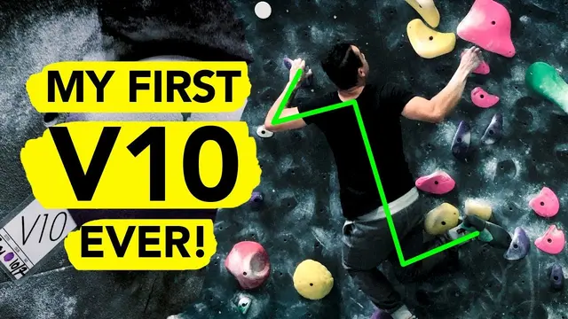 HOW I CLIMBED MY FIRST V10 PROJECT: Aggressive Drop Knee Crux