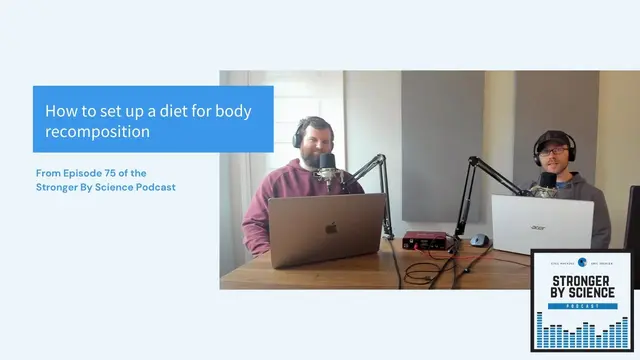 How to set up a diet for body recomposition