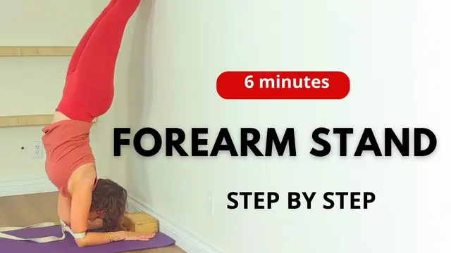 How to do forearm stand for beginners | 6 min Pincha Mayurasana