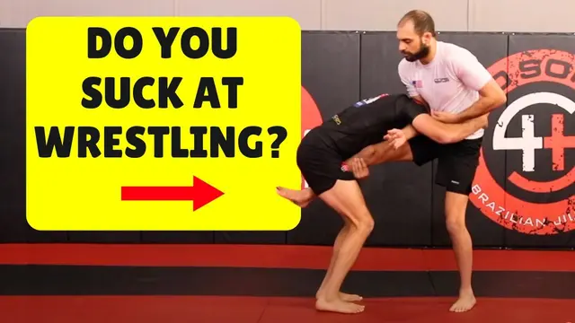 Easy single leg takedown finish for BJJ