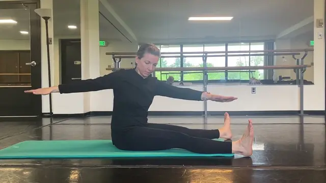 Exercise 13 The Saw- The Pilates Method of Body Conditioning