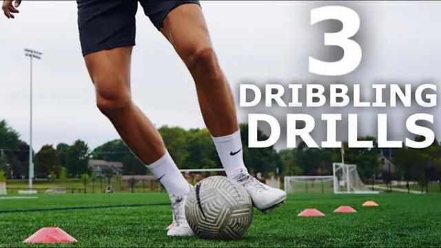 3 Simple Close Control Dribbling Drills | Three Dribbling Exercises To Improve Ball Control