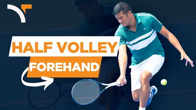 Guide to the Perfect ATP Professional-Style Half Volley Tennis Shot at VNTA | VNTA Academy
