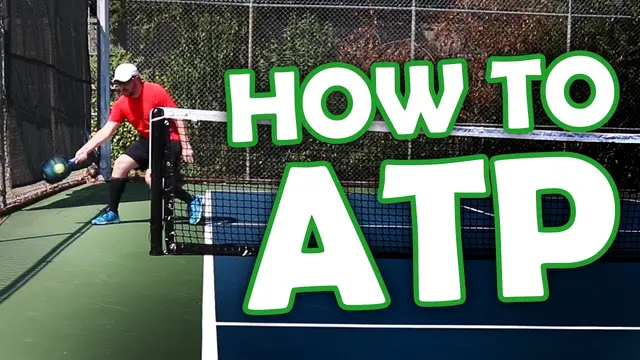 How to do the ATP (Around The Post) shot in pickleball