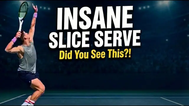 Analyzing the Most Insane Slice Serve Ever Hit in a Tennis Match