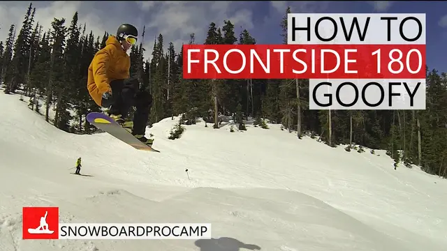 Cara Melakukan Frontside 180 - Trik Snowboarding Goofy