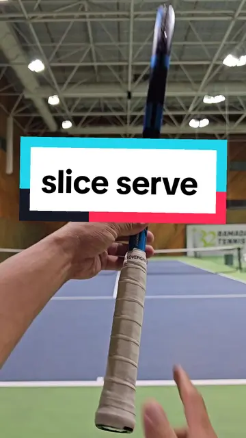Mastering the Basic Slice Serve Technique in Tennis - TikTok