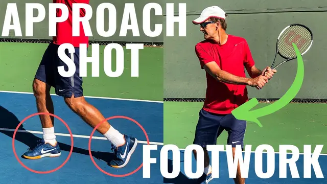 Tennis Footwork Lesson: How To Improve Your Approach Shots