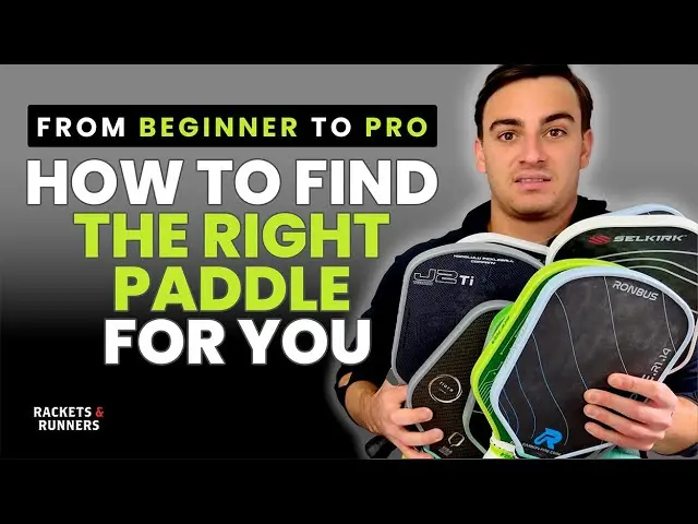 Everything you need to know to buy a pickleball paddle!! | Rackets & Runners