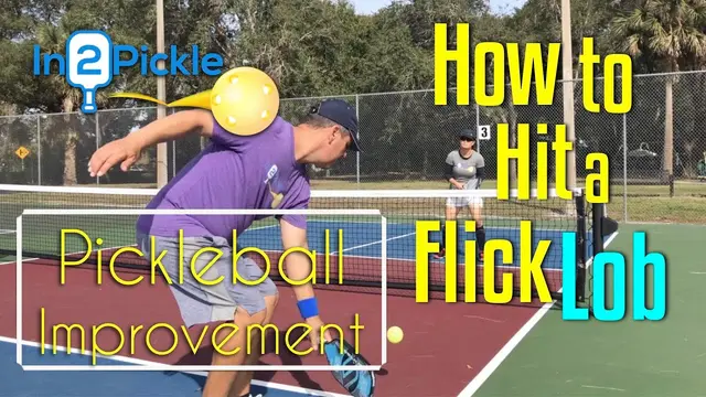 Use the pickleball lob - Pickleball Improvement - In2Pickle