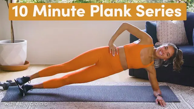 10 Minute Plank Series with Liv McIlkenny | Good Moves | Well+Good