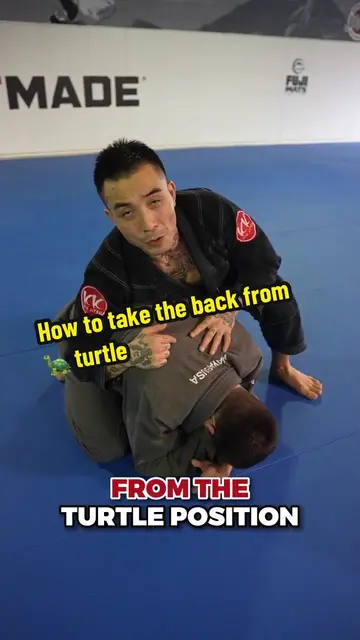 Taking the Back from Turtle: A Smart Jiu Jitsu Technique - TikTok