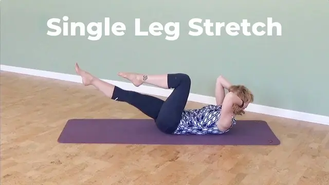 Single Leg Stretch ⎮1st in the Stomach Series