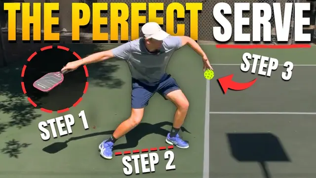 7 EASY Steps to a Powerful & Consistent Pickleball Serve