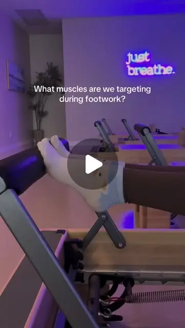 Reformer basics: footwork