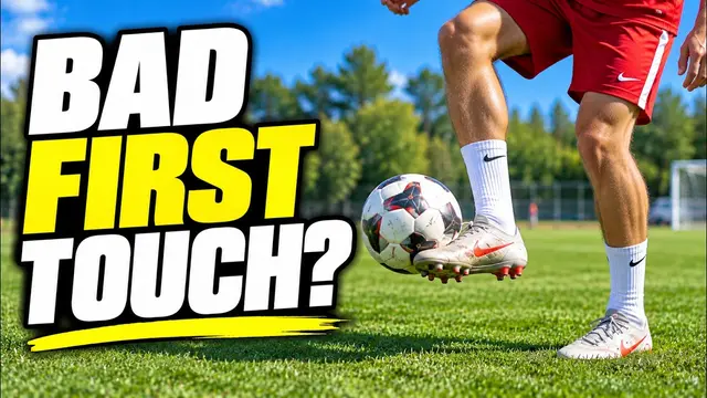 How to have a BETTER FIRST TOUCH in soccer | First Touch Soccer Drills