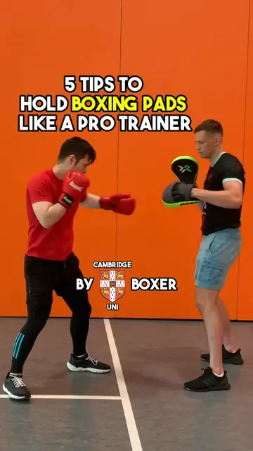 5 tips on how to correctly hold boxing pads or boxing...