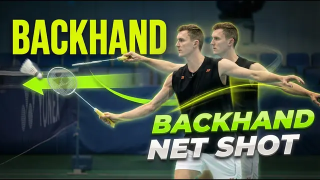 Backhand Net Shot Tutorial with Viktor Axelsen