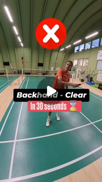 Backhand clear