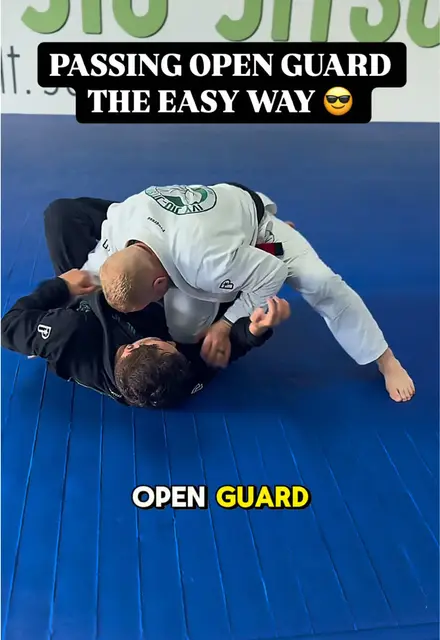 How to Pass Open Guard in Jiu-Jitsu - TikTok