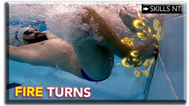 Advanced Flip turns and open turns :: Fire turns!