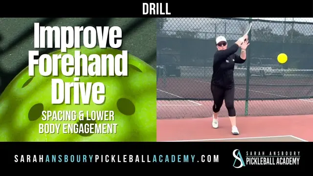 Improve Forehand Drive - Pickleball Drill