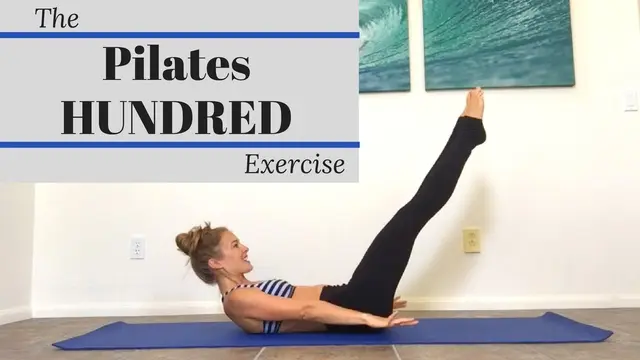 The Pilates Hundreds Exercise - 5 Minute Ab Workout!