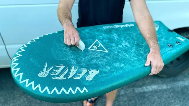 HOW TO WAX A SOFT SURFBOARD