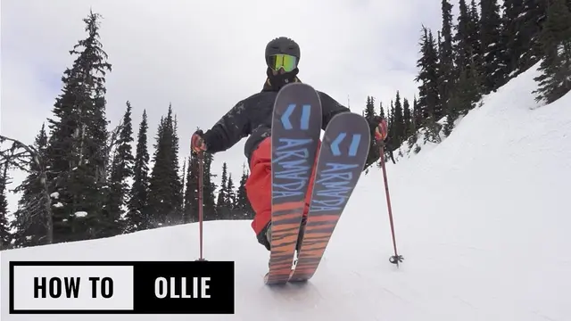 How To Ollie On Skis