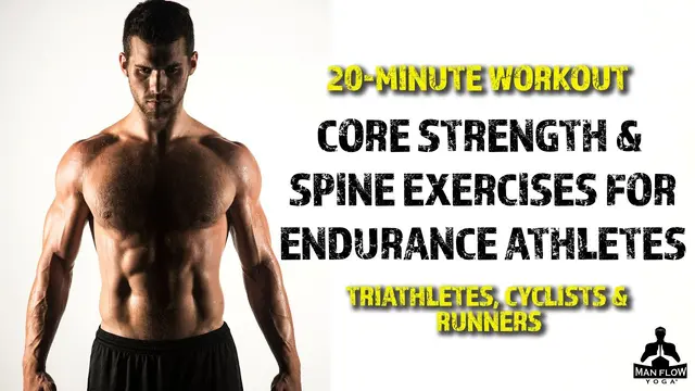 20-min Workout | Core Strength & Spine Exercises for Triathletes, Runners & Cyclists